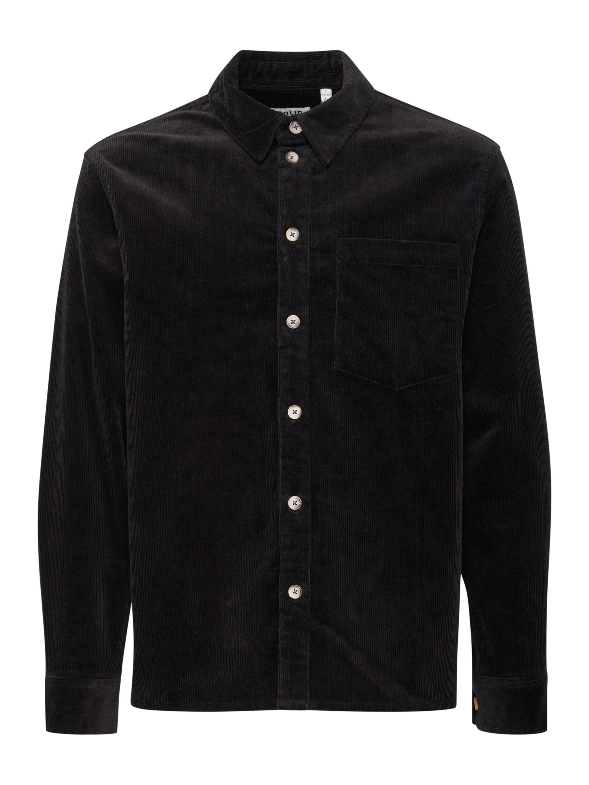 !Solid - Camisa 'MEYER' em preto: frente