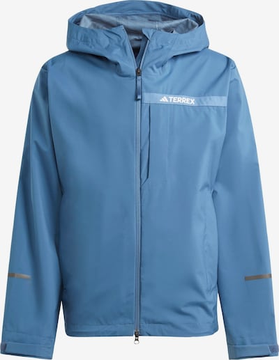 ADIDAS TERREX Outdoorjacke in hellblau / weiß, Produktansicht