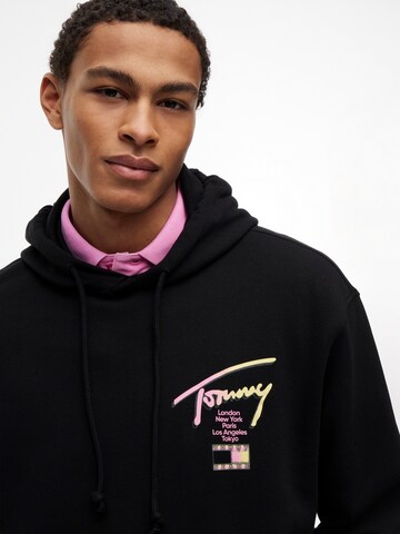Sweat-shirt Tommy Jeans en noir