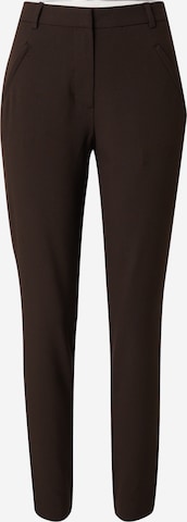 FIVEUNITS Regular Chino Pants 'Angelie Pure' in Brown: front