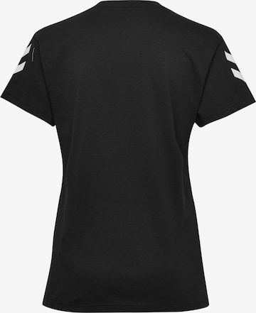 Hummel Sportshirt in Schwarz