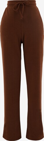 FRESHLIONS Flared Pants in Brown: front