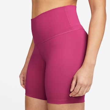 NIKE Skinny Sportovní kalhoty – pink