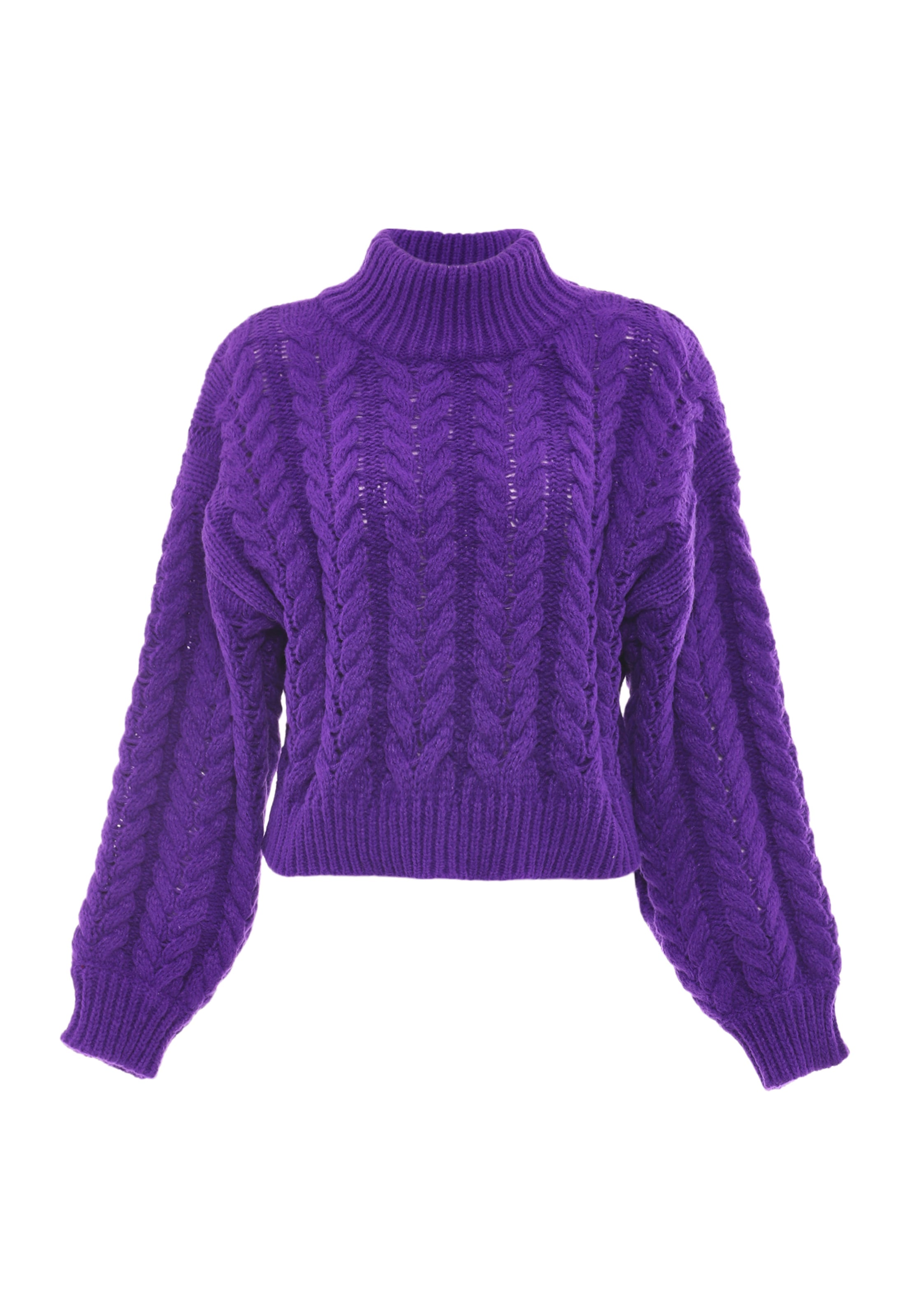 Sookie - Pullover em roxo: frente