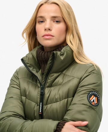 Giacca invernale 'Fuji' di Superdry in verde