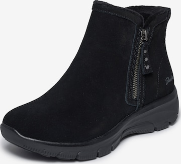 SKECHERS Ankle Boots 'EASY GOING' in Black: front