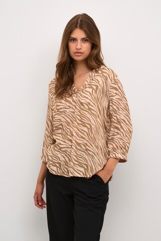 Kaffe Bluse i beige: forside