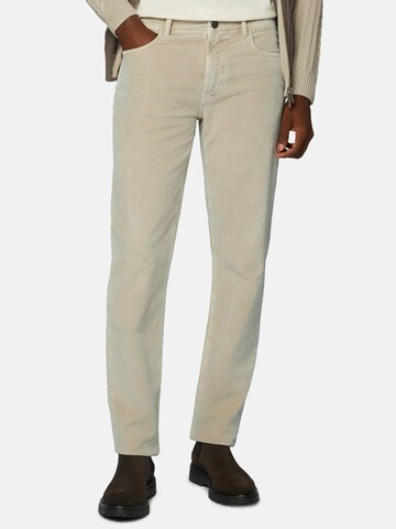 Boggi Milano Regular Jeans in Beige: front