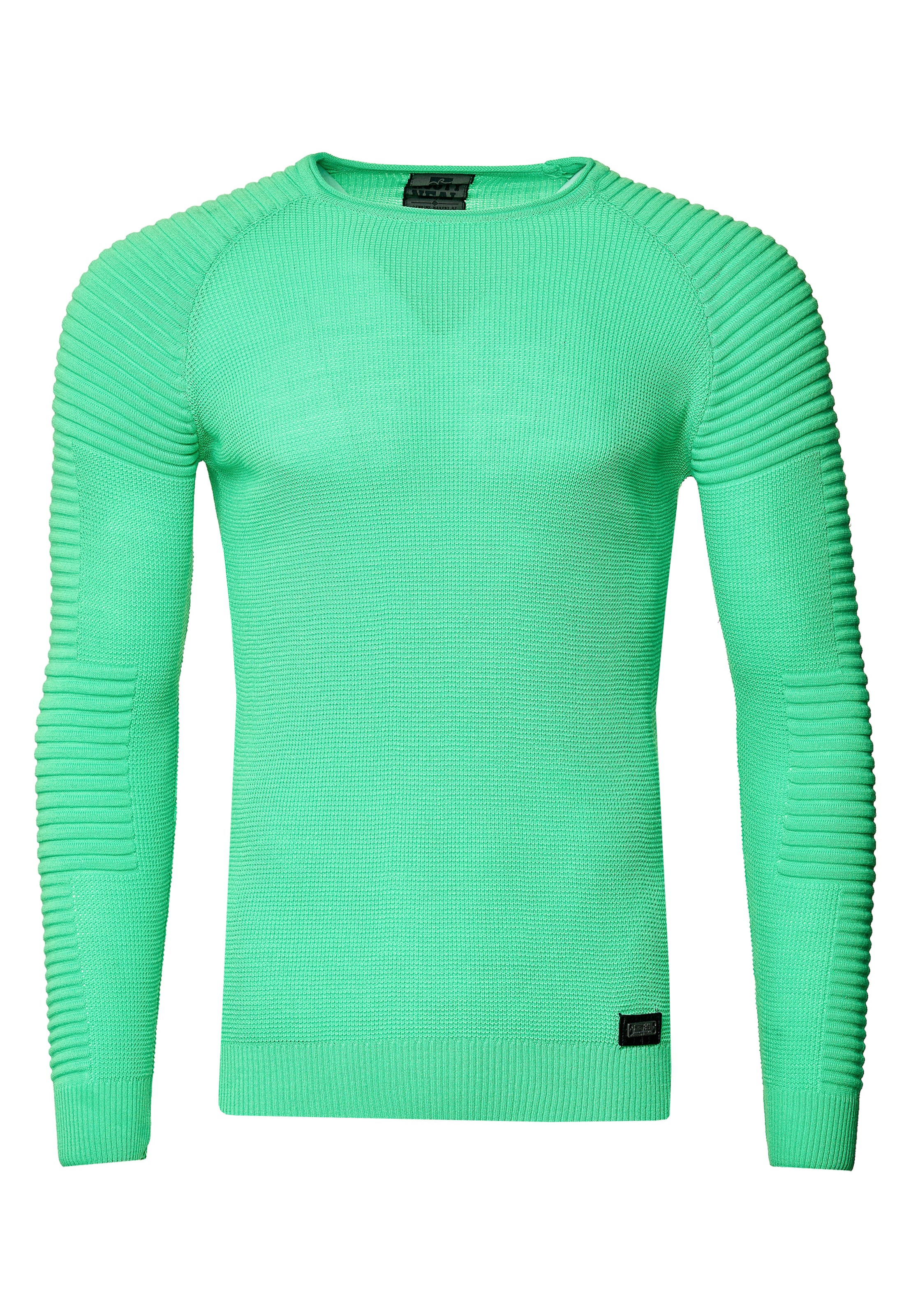 Rusty Neal Pullover in Grün: Vorderseite