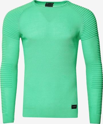 Rusty Neal Sweater in Green: front