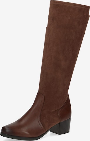 Bottes CAPRICE en marron : devant