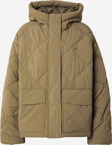 Giacca invernale 'OUT OF' di Volcom in verde: frontale