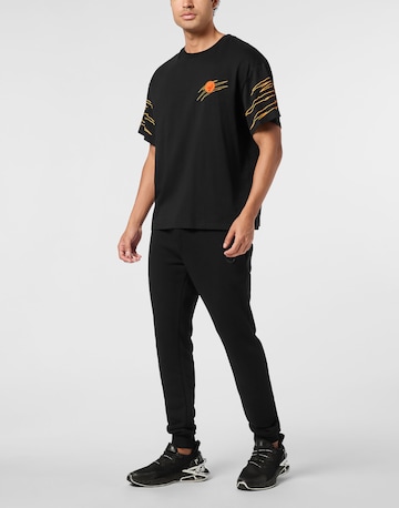 Plein Sport - Camiseta 'Scratch' en negro