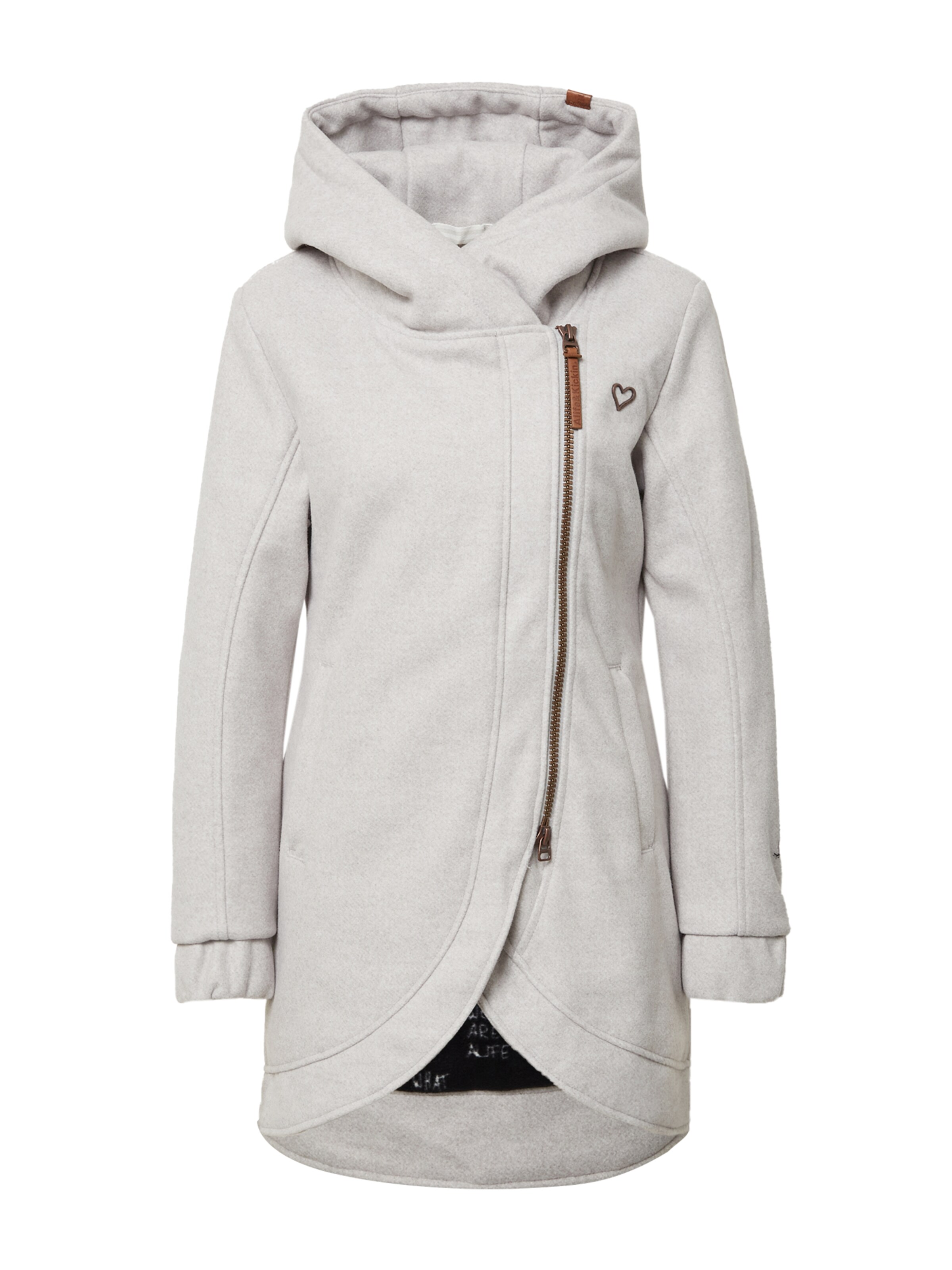 alife & kickin Kevad-sügismantel, värv hall: eest vaates