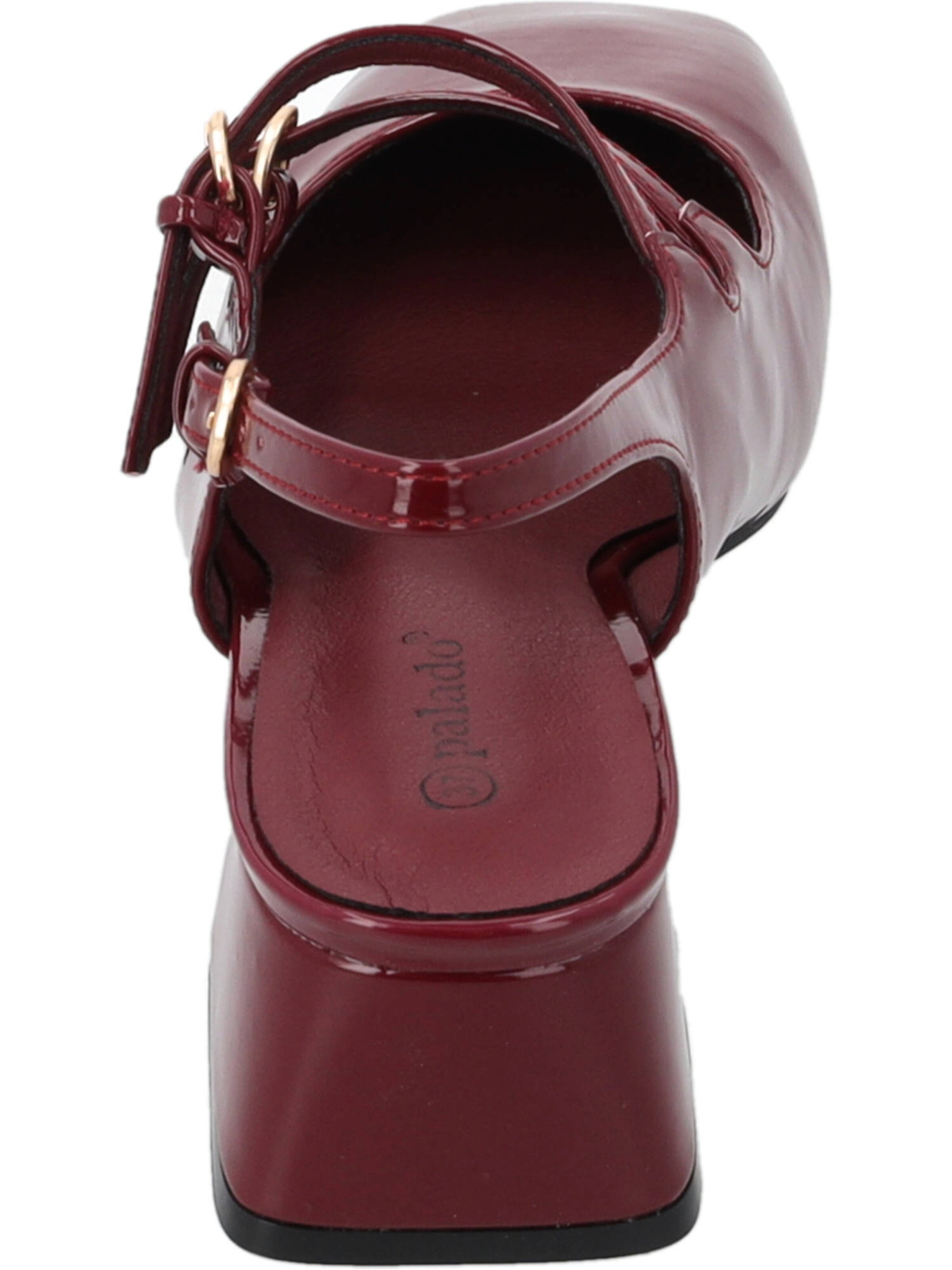 Escarpins à bride arrière 'Guhala' Palado en rouge