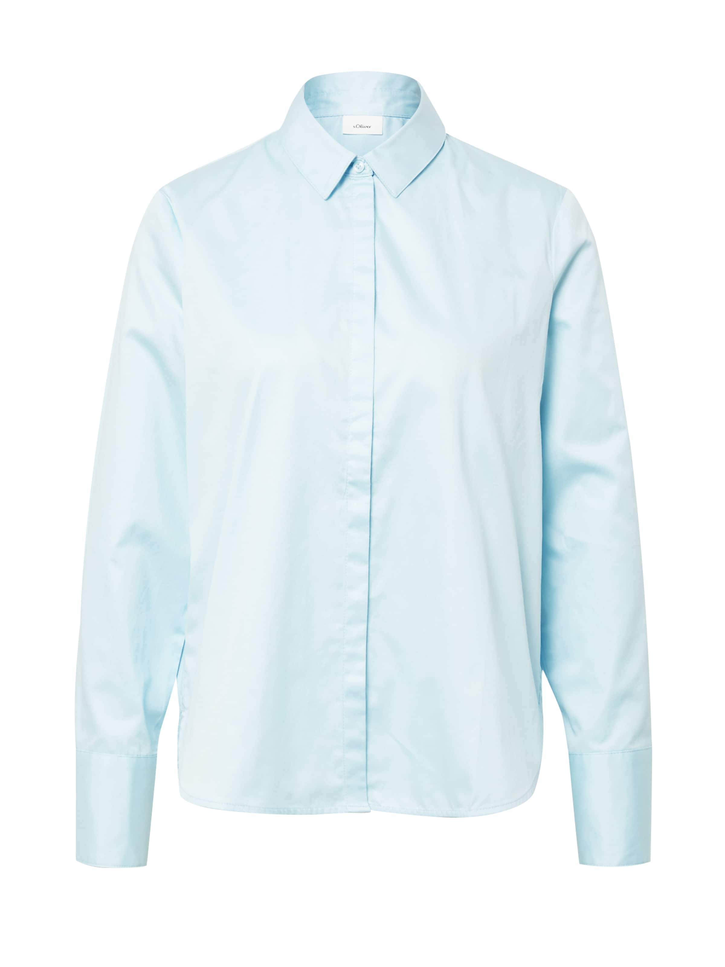 s.Oliver BLACK LABEL Bluse in Blau: Vorderseite
