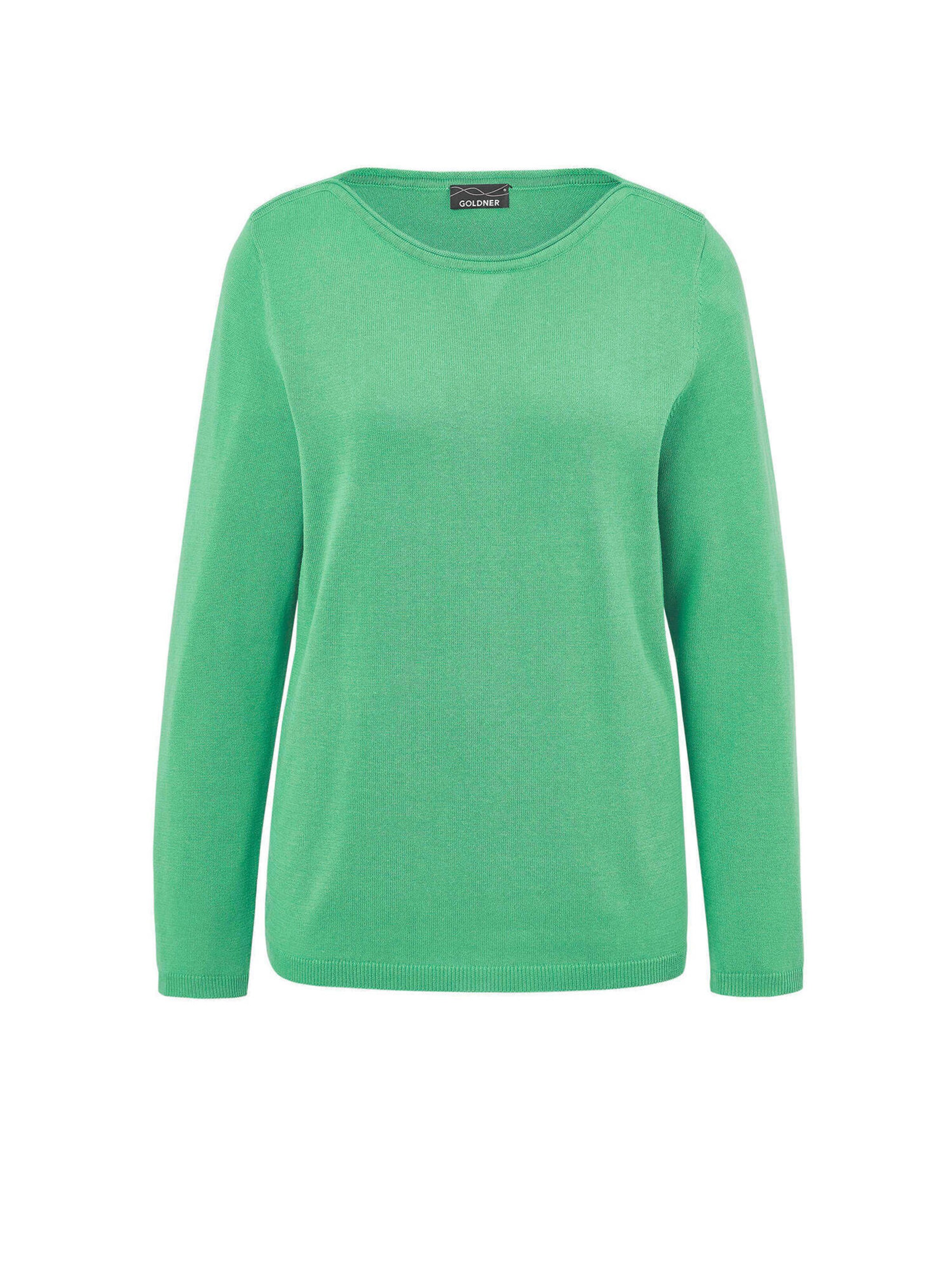 Goldner Trui in Groen: voorkant