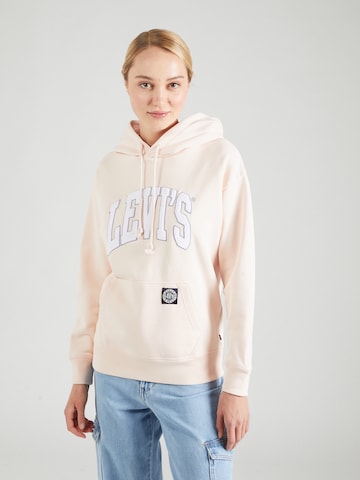 LEVI'S ® Sweatshirt 'Graphic Standard Hoodie' in Roze: voorkant