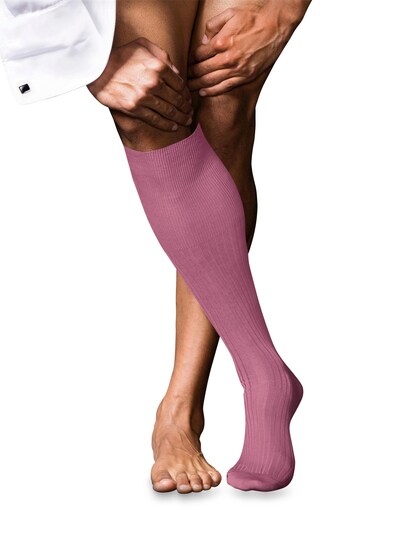 FALKE Kniestrümpfe 'No. 10 Pure Fil d´Écosse'‌‌‌ in 39-40 in rosa, Produktansicht
