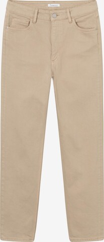 KnowledgeCotton Apparel Regular Jeans 'Stella' in Brown: front