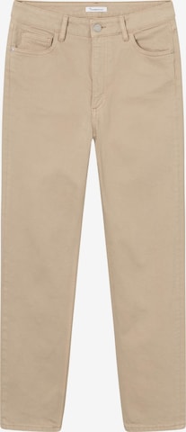 KnowledgeCotton Apparel Regular Jeans 'Stella' i brun: framsida