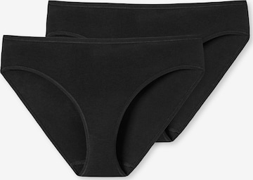 SCHIESSER Slip ' 95/5 ' in Schwarz: Vorderseite
