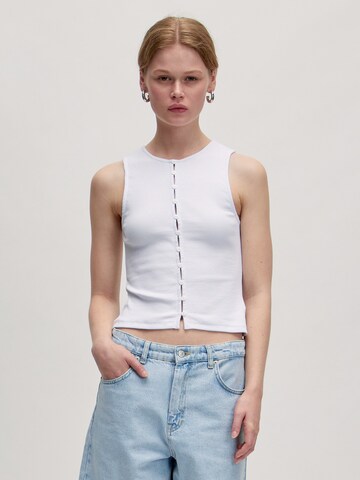 EDITED - Top 'Everly' en blanco: frente