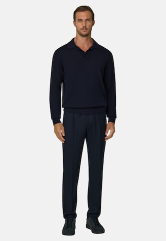 Boggi Milano Regular Chino in Blauw