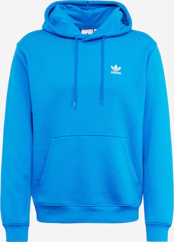 ADIDAS ORIGINALS Sweatshirt 'Trefoil Essentials' in Blue: front