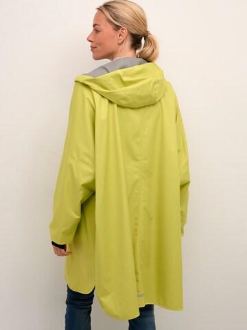 Cream Raincoat 'Josah' in Yellow