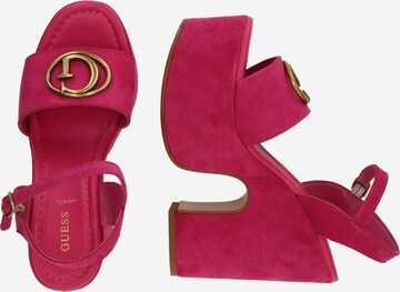 GUESS Sandaler 'CLODY' i pink