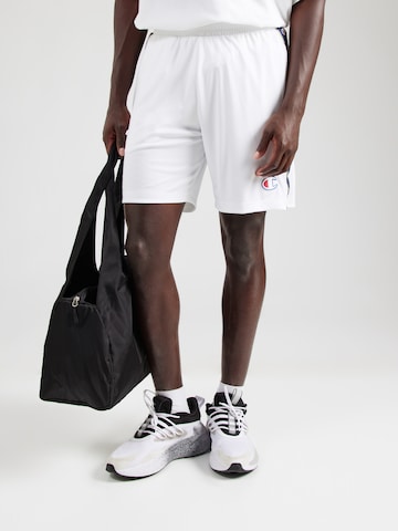 Regular Pantalon Champion Authentic Athletic Apparel en blanc : devant