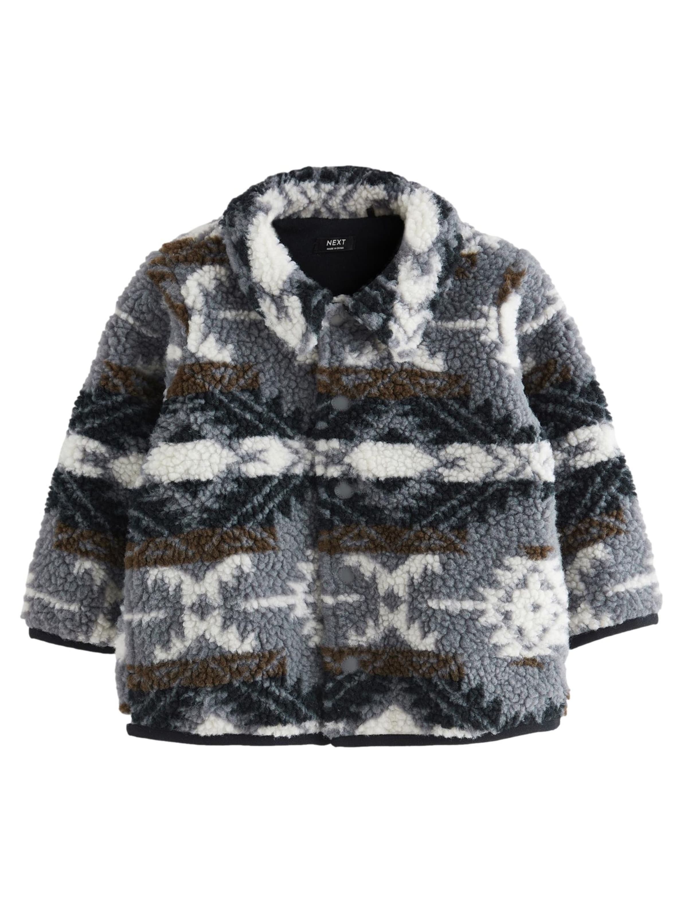 Next Övergångsjacka i blå: framsida