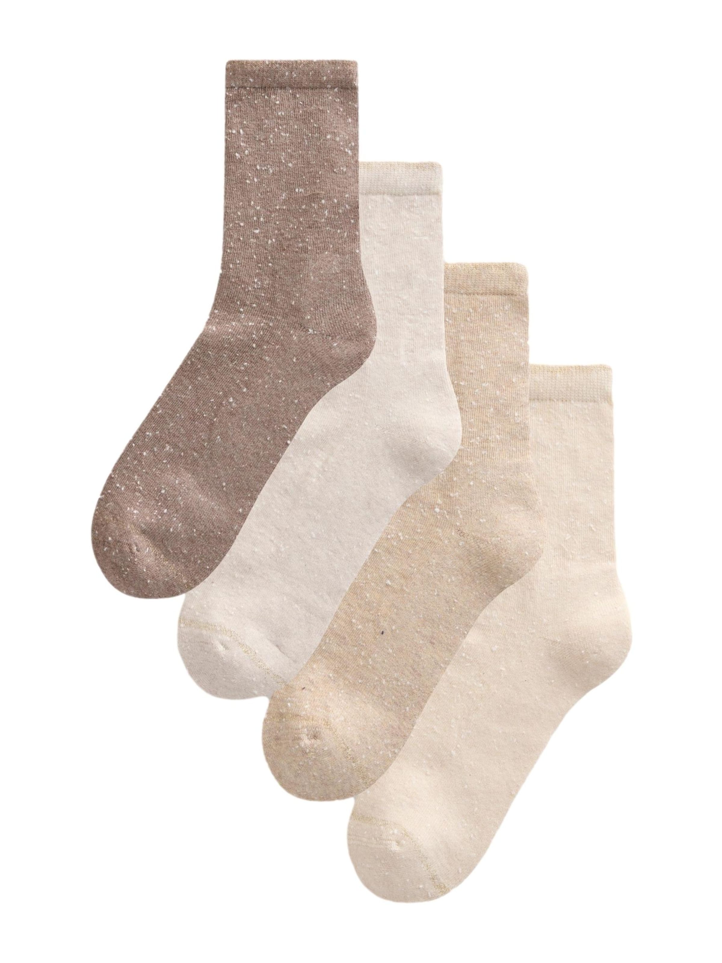 Next Носки 'Neppy Cushion Sole' в Бежевый: спереди