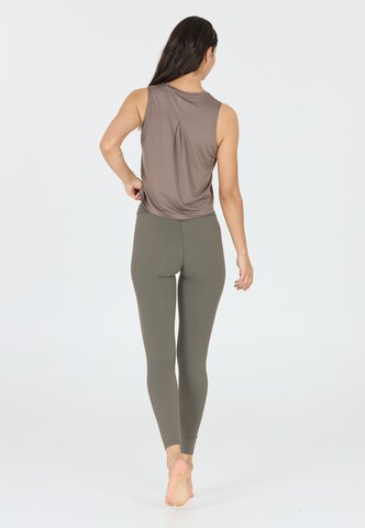 Athlecia Skinny Sports trousers 'Luxe' in Grey