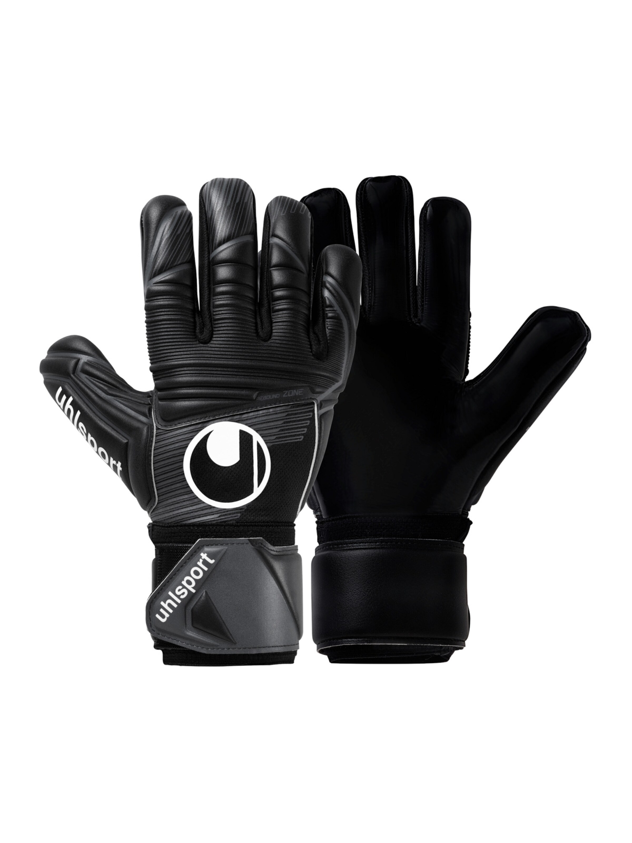 UHLSPORT Handschuh in Schwarz: Vorderseite