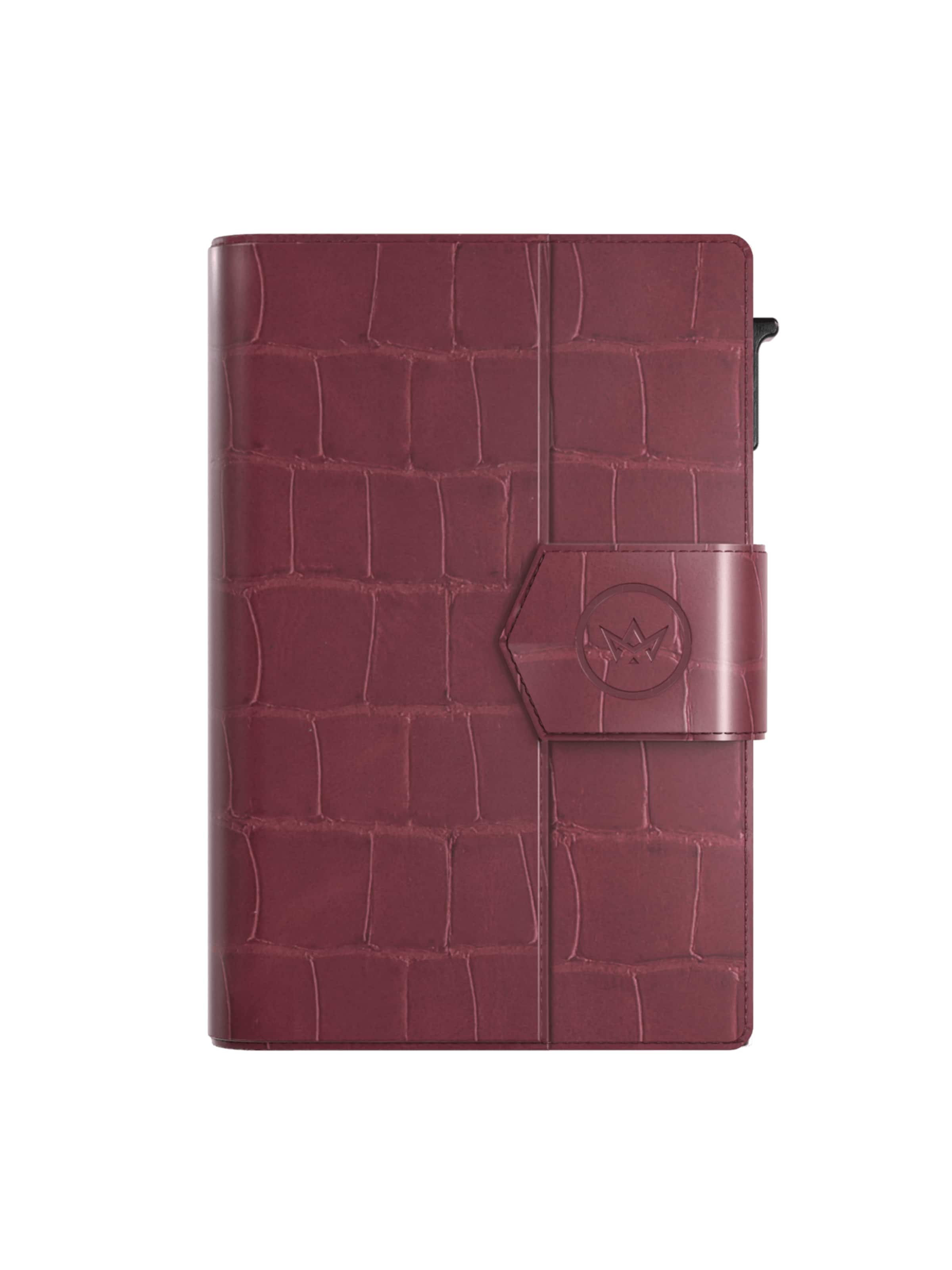 Prowallet Wallet 'Pasjeshouder Plus Croco' in Red