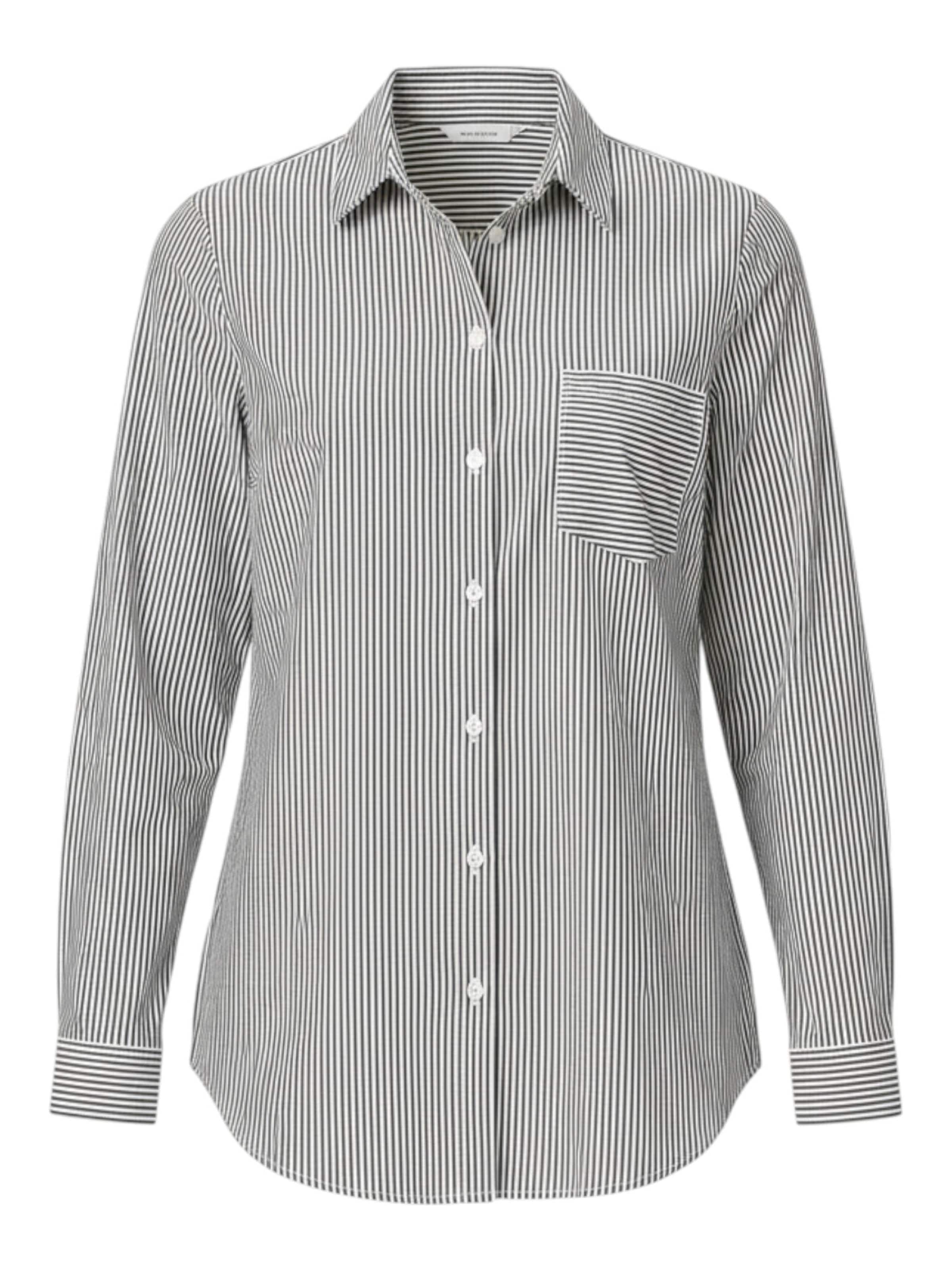 TEESHOPPEN Blouse 'Sophia' in Black: front