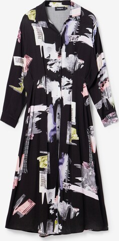 Desigual Shirt Dress 'PERCY' in Black: front