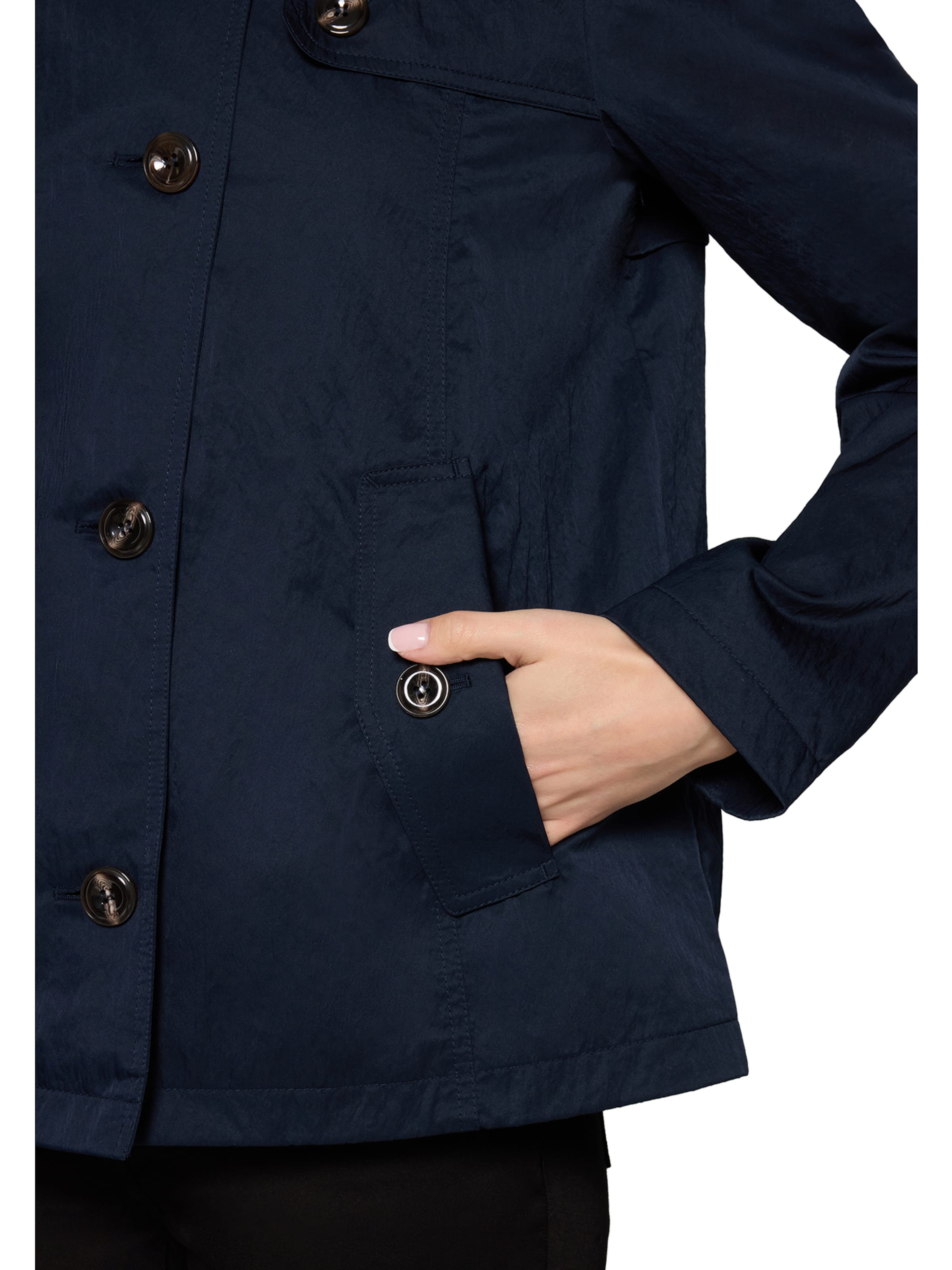 Betty Barclay Kurzmantel mit Kragen in Blau