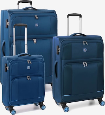 Set di valigie 'Star 2.0' di MODO by Roncato in blu: frontale