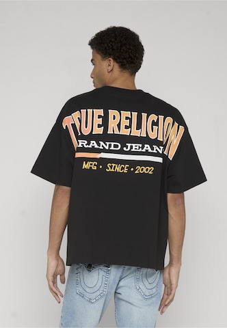 T-Shirt True Religion en noir : devant