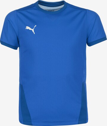 PUMA Performance Shirt 'TeamGoal23' in Blue: front
