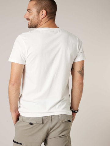 T-Shirt ' JUNGLE ' Deeluxe en blanc