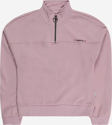 GARCIA Sweatshirt in Roze: voorkant