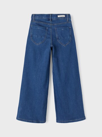 NAME IT Wide leg Jeans 'Bella' in Blauw