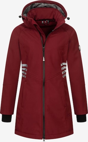 Veste fonctionnelle Arctic Seven en rouge : devant