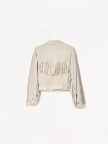 Veste mi-saison Bershka en beige