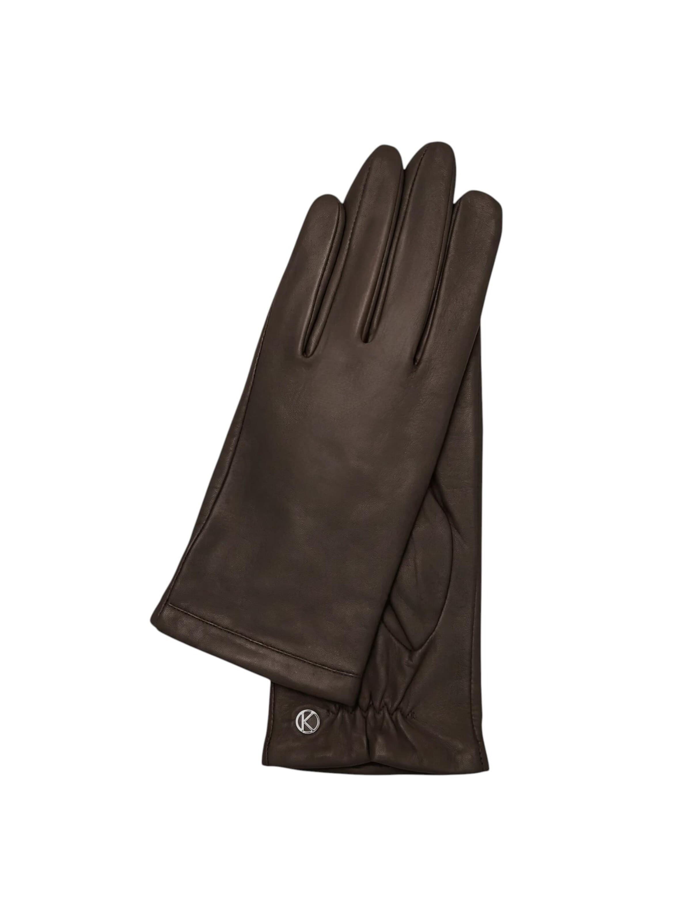 KESSLER Fingerhandschuhe‌‌‌‌‌‌‌‌ in Braun: Vorderseite