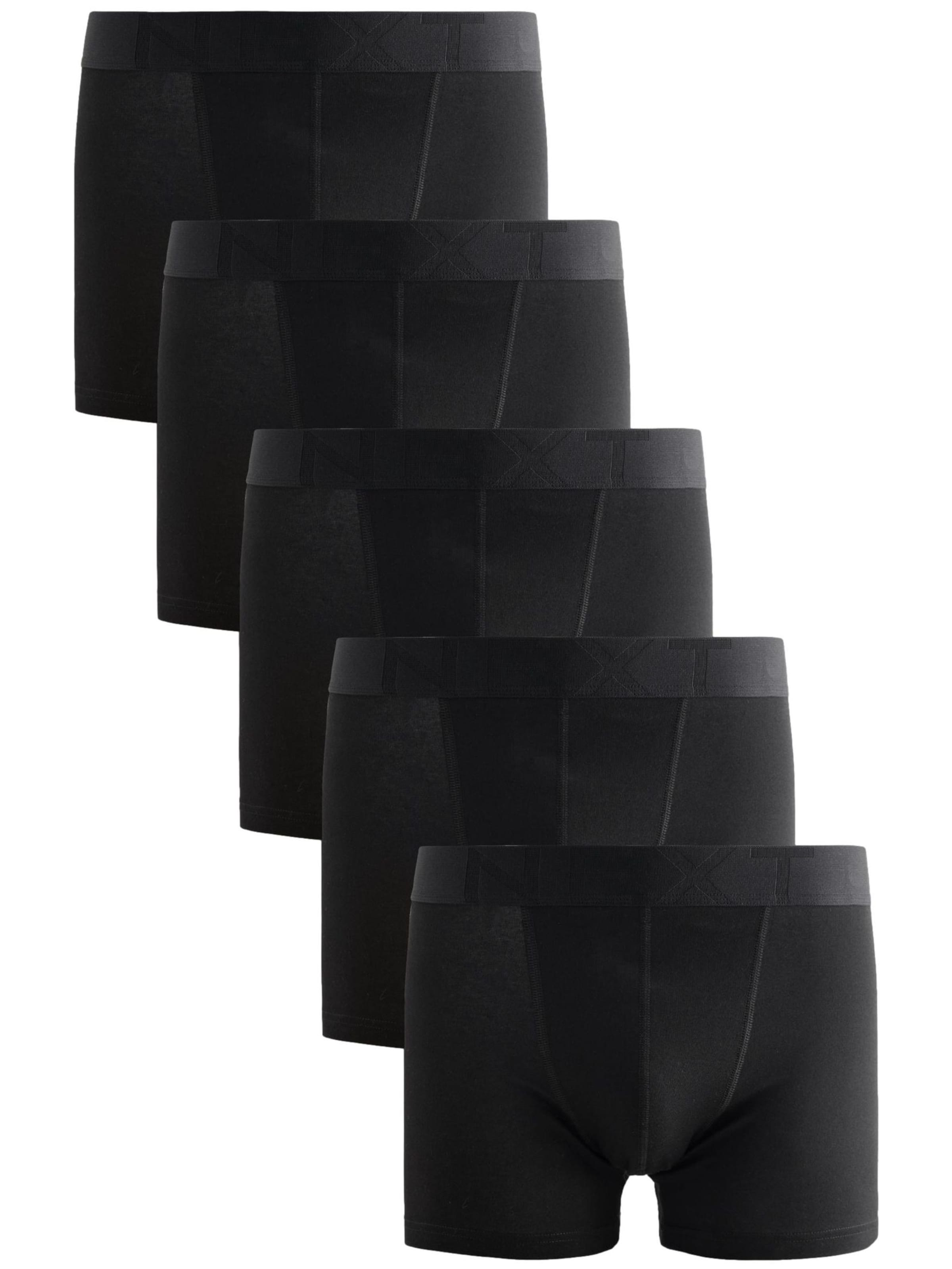 Next Boxer shorts in Black: front